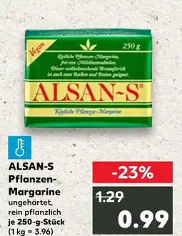 Kaufland Alsan-s pflanzen-margarine Angebot