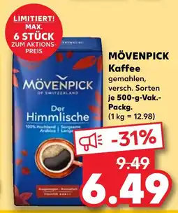 Kaufland Mövenpick kaffee gemahlen Angebot