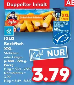 Kaufland Iglo backfisch xxl stäbchen Angebot