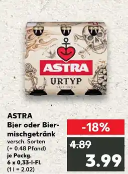 Kaufland Astra urtyp Angebot