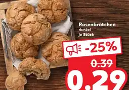 Kaufland Rosenbrötchen dunkel Angebot