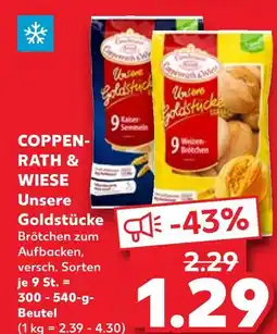 Kaufland Coppenrath & wiese unsere goldstücke kaiser-semmeln Angebot