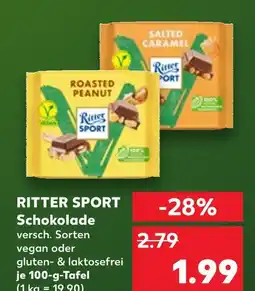 Kaufland Ritter sport roasted peanut Angebot