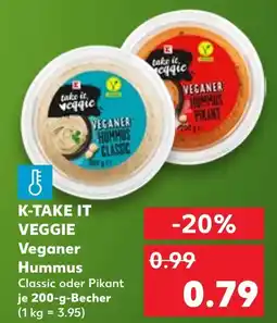 Kaufland K-take it veggie veganer hummus classic Angebot