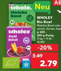 Kaufland Wholey matcha bowl Angebot