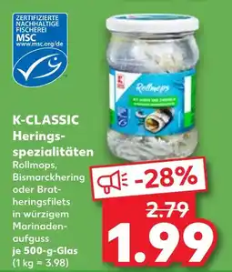 Kaufland K-classic rollmops Angebot