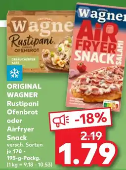 Kaufland Wagner rustipani ofenbrot Angebot