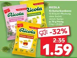 Kaufland Ricola alpen salbei Angebot
