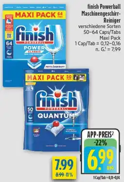 diska finish Powerball Maschinengeschirr Reiniger Angebot