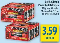 diska Gut & Günstig Power Cell Batterien Angebot