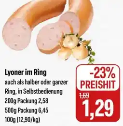 Feneberg Lyoner im Ring Angebot