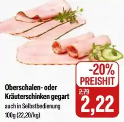 Feneberg Oberschalen- oder Kräuterschinken gegart Angebot