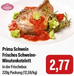 Feneberg Prima Schwein Frisches Schweine Minutenkotelett Angebot