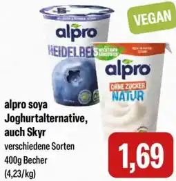 Feneberg alpro soya Joghurtalternative, auch Skyr Angebot