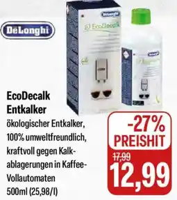 Feneberg DeLonghi EcoDecalk Entkalker Angebot