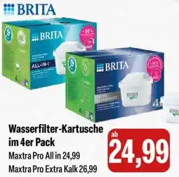 Feneberg BRITA Wasserfilter-Kartusche im 4er Pack Angebot