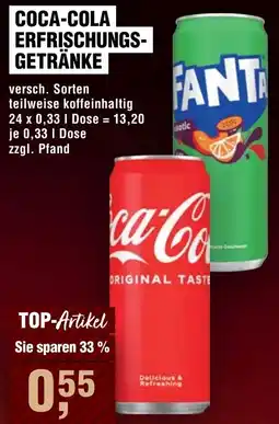 Handelshof Coca-cola erfrischungsgetränke Angebot