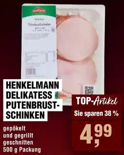Handelshof Henkelmann delikatess putenbrustschinken Angebot