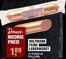 Handelshof Wiltmann feine leberwurst Angebot