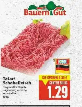 E-Center Bauern Gut Tatar Oder Schabefleisch Angebot