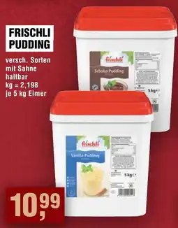 Handelshof Frischli pudding Angebot