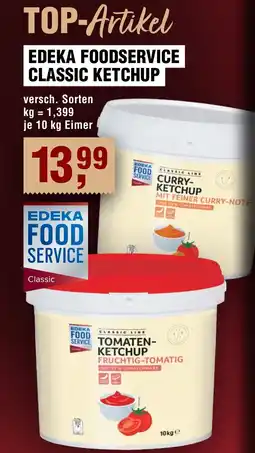 Handelshof Edeka foodservice classic ketchup Angebot