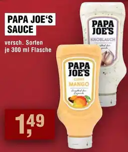 Handelshof Papa joe's sauce Angebot