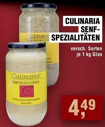 Handelshof Culinaria senfspezialitäten Angebot