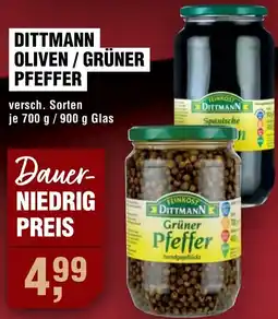 Handelshof Dittmann oliven / grüner pfeffer Angebot
