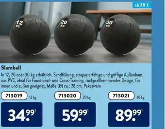 Aldi Süd Slamball Angebot