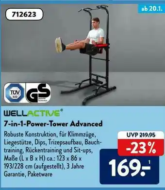 Aldi Süd Wellactive 7-in-1-power-tower Advanced Angebot