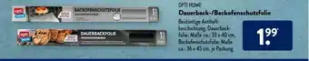 Aldi Süd Opti Home Dauerback- Backofenschutzfolie Angebot