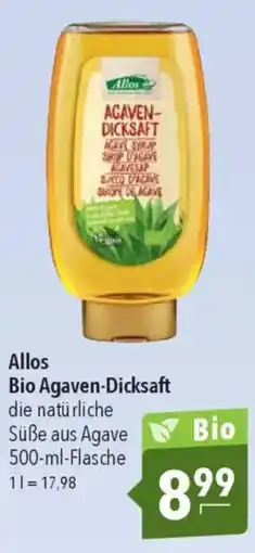 CITTI Markt Allos Bio Agaven-Dicksaft Angebot