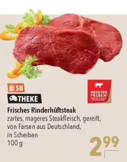 CITTI Markt MEISTER FRISCH Frisches Rinderhüftsteak Angebot