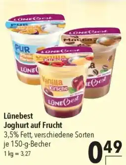 CITTI Markt Lünebest Joghurt auf Frucht Angebot