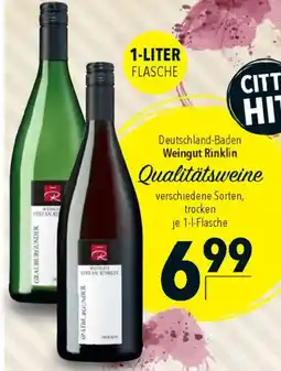 CITTI Markt Weingut Rinklin Qualitätsweine Angebot