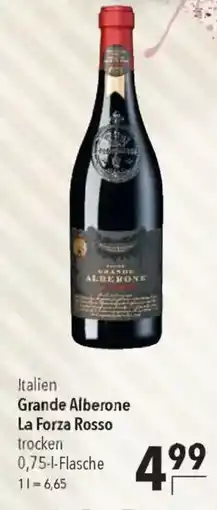 CITTI Markt Grande Alberone La Forza Rosso Angebot
