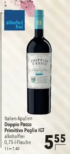 CITTI Markt Doppio Passo Primitivo Puglia IGT Angebot