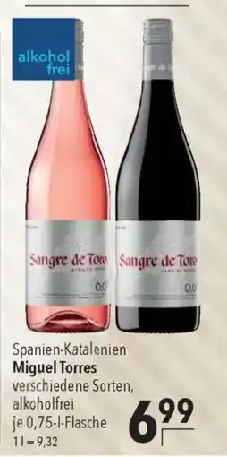 CITTI Markt Miguel Torres Weine Angebot