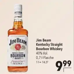 CITTI Markt Jim Beam Kentucky Straight Bourbon Whiskey 40% Vol. Angebot