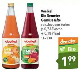 CITTI Markt Voelkel Bio Demeter Gemüsesäfte Angebot