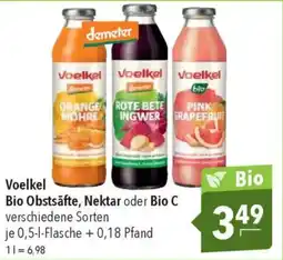 CITTI Markt Voelkel Bio Obstsäfte, Nektar oder Bio C Angebot