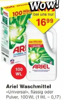 Jawoll Ariel Waschmittel Angebot