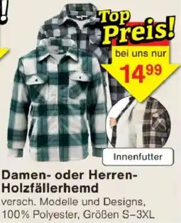 Jawoll Damen- oder Herren- Holzfällerhemd Angebot
