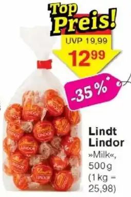 Jawoll Lindt Lindor Angebot