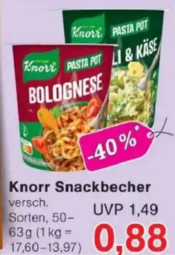 Jawoll Knorr Snackbecher Angebot