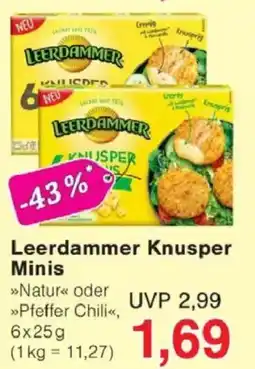 Jawoll Leerdammer Knusper Minis Angebot