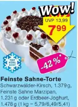 Jawoll Feinste Sahne-Torte Angebot