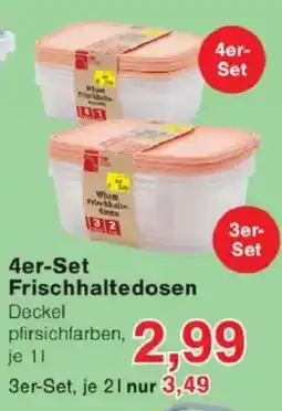 Jawoll 4er- Set Frischhaltedosen Angebot