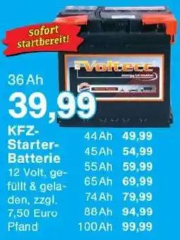 Jawoll KFZ- Starter- Batterie 36 Ah Angebot